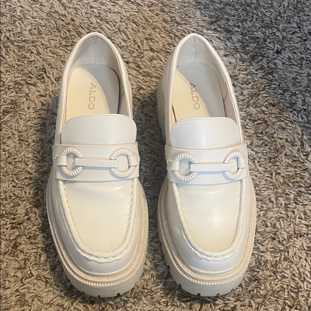 Aldo Cream color Loafers